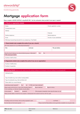 Mortgage Application Form