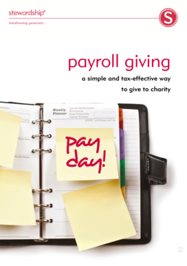Payroll Giving Employee Authorisation Form