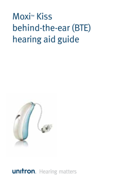 Unitron Moxi Kiss Hearing Aid Guide