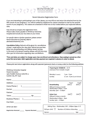 Expectant mother and baby information sheet - fifth month of your pregnancy - winthrop