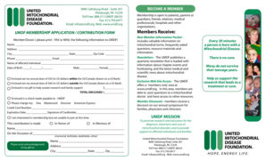 UMDF Membership Application Form