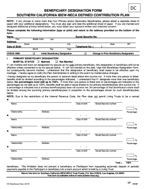 Beneficiary Designation Form