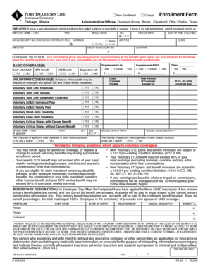 Employee Enrollment Form