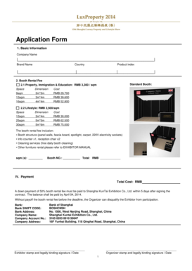 Booth Rental Fee - china ahk