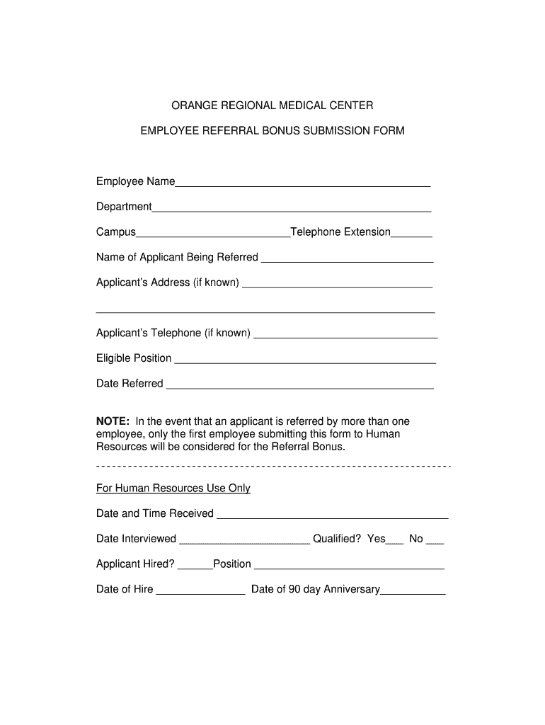 Bonus form template: Fill out & sign online | DocHub
