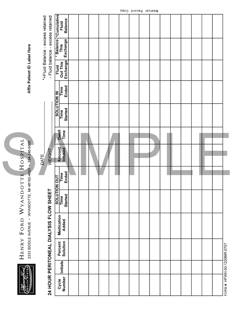 FORM #: HFWH-50-1220MR-0707 Preview on Page 1