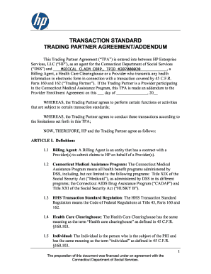 Connecticut Medicaid ERA Contract Instructions
