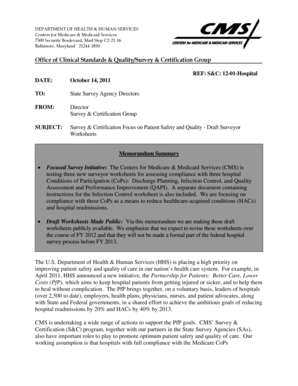 Hospital Discharge Planning Compliance Worksheet