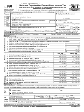 IRS Form 990 2011