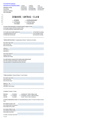 Luxembourg Dividend Tax Reduction Claim Form 901bis