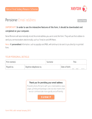 xerox important forms download