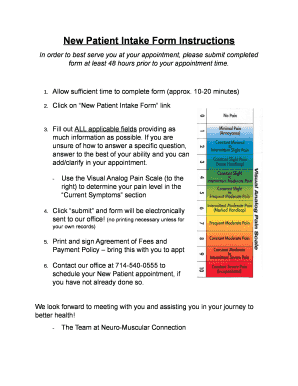 New Patient Intake Form
