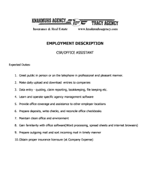 Employment Application Form