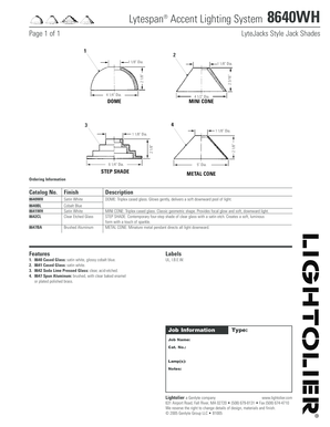 Lytespan Accent Lighting System Order Form