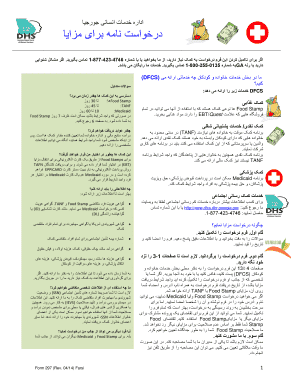 Georgia DFCS Benefits Application Form