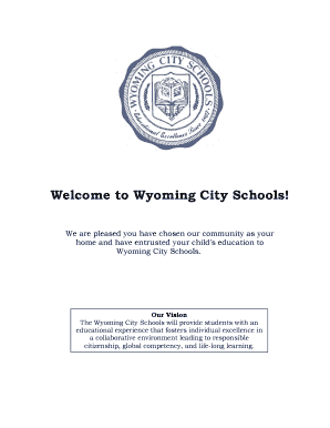 wyoming city schools form