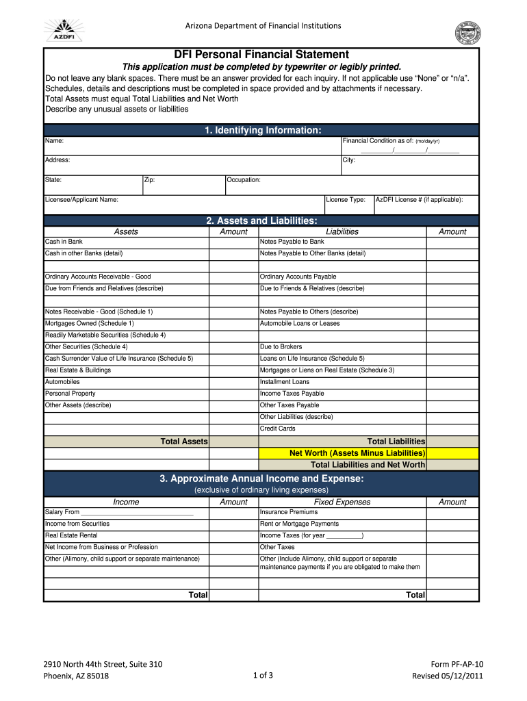 azdfi Preview on Page 1