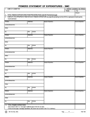 Sample Itemized Receipt Form. Curriculum Vitae - state tn