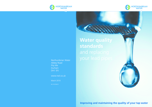 Northumbrian Water Lead Pipe Replacement Application