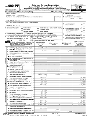 IRS Form 990-PF