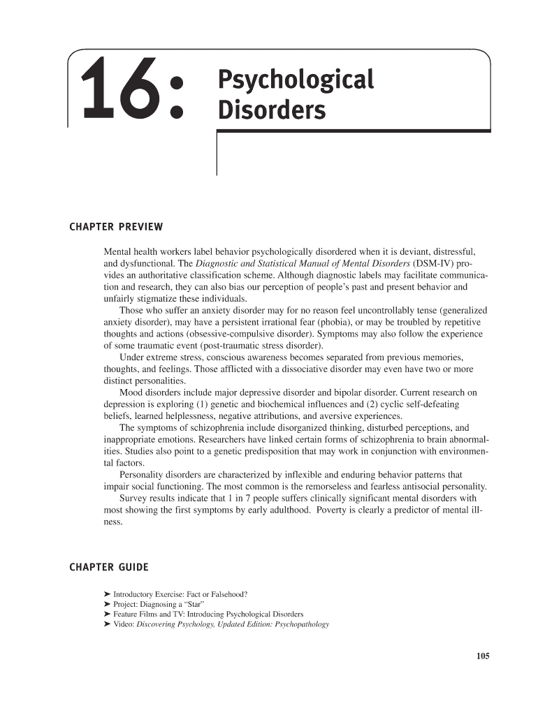 Fillable Online Mental health workers label behavior psychologically