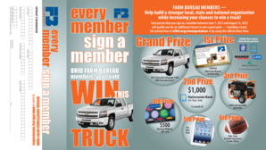 Ohio Farm Bureau Sweepstakes Entry Form