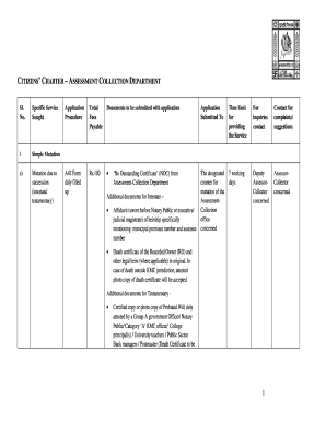 Mutation Application Form