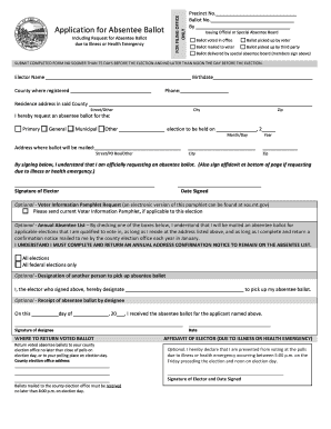 Montana Absentee Ballot Application