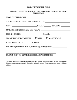WEB - Affidavit for Correction of Application - Washoe County, Nevada - washoecounty