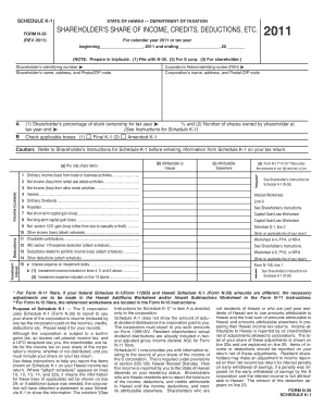 Hawaii Schedule K-1 Form N-35