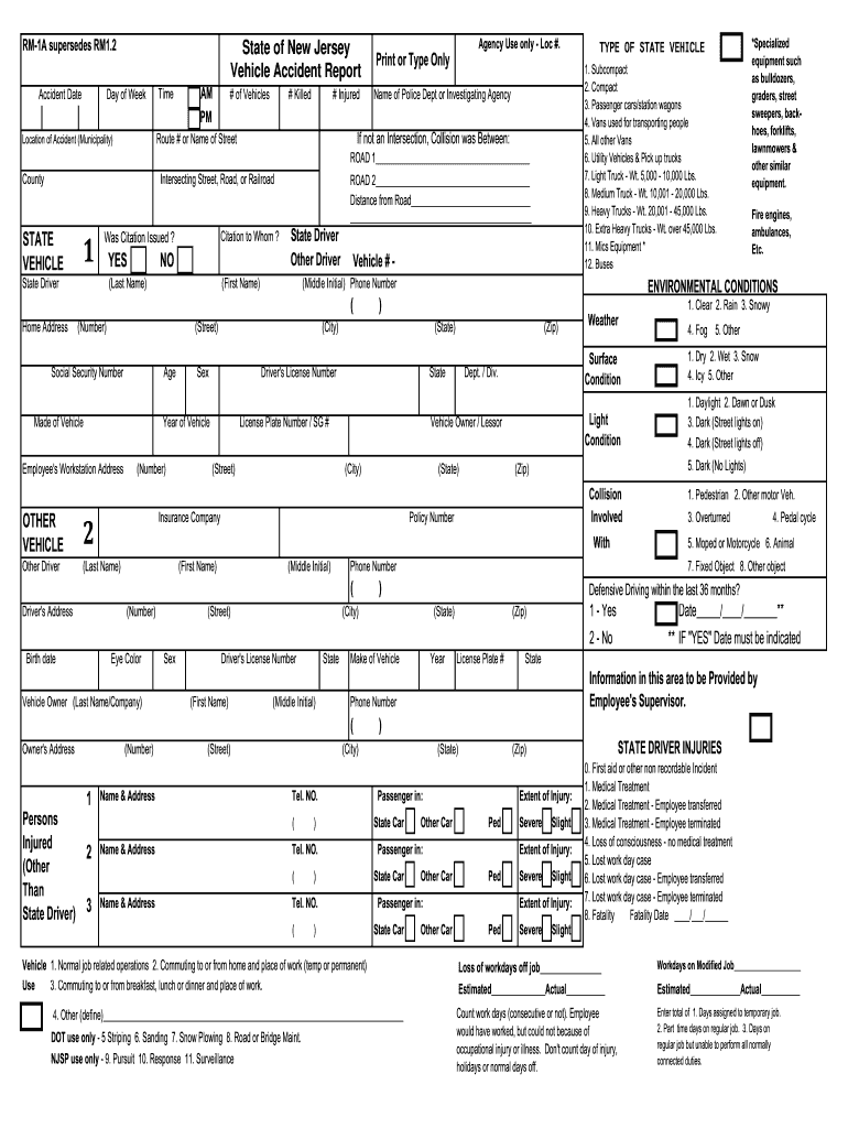 nj crash report Preview on Page 1