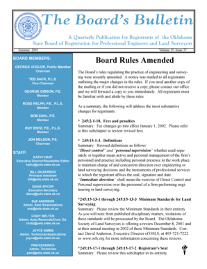 Oklahoma State University Registration Form