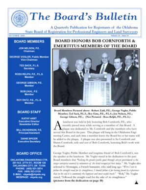 Oklahoma State University Registration Form