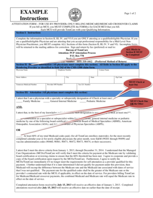 TennCare Physician Attestation Form