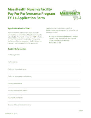 Lpn notes pdf - Nursing Facility Pay for Performance Program for Fiscal Year 2014. Nursing Facility Pay for Performance Program for Fiscal Year 2014 - mass