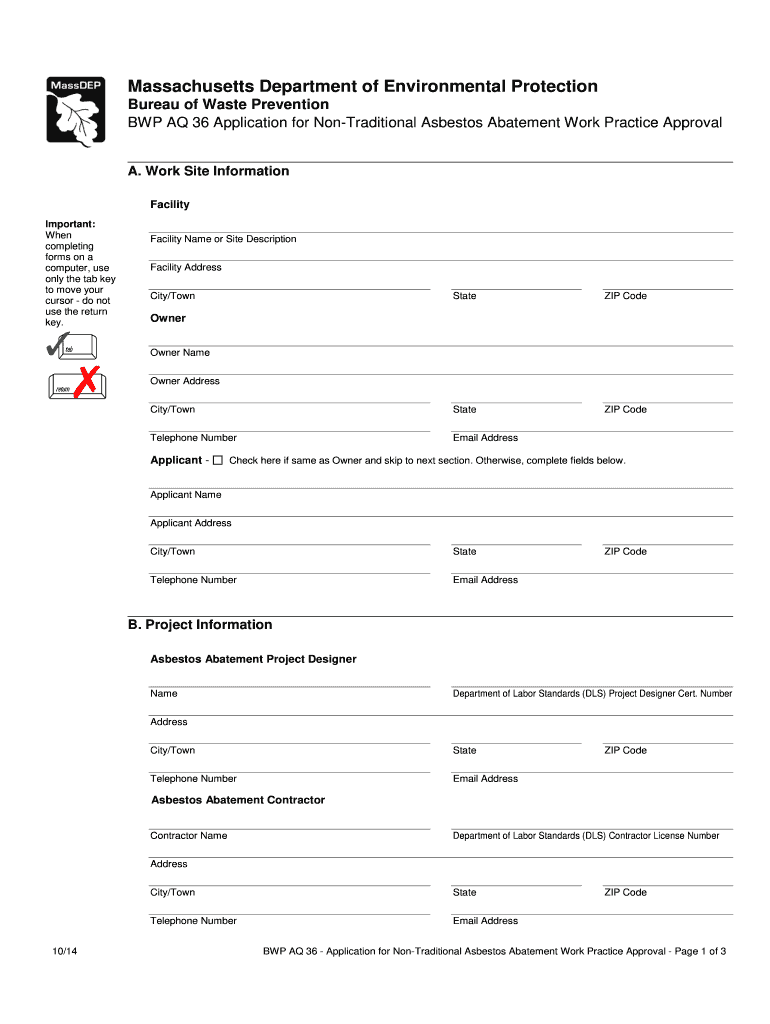 aq 36 application Preview on Page 1