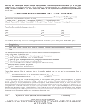 HIPAA Authorization Form