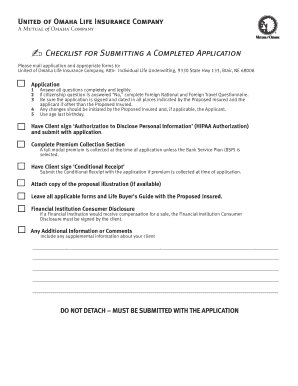 Michigan Whole Life Express Application
