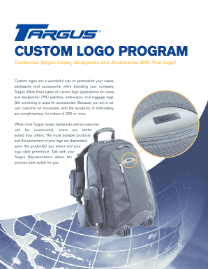 Targus Custom Logo Program