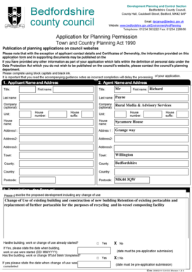 UK Planning Permission Application