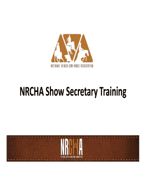 Dd form 1351 3 - Microsoft PowerPoint - NRCHA Show Secretary Training 30 All PPE Forms