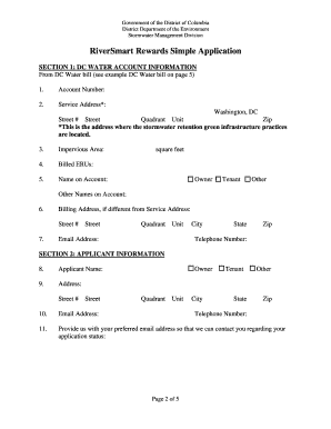 RiverSmart Rewards Simple Application