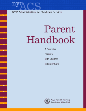 NYC Foster Care Parent Handbook