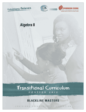 Algebra II Properties Worksheet