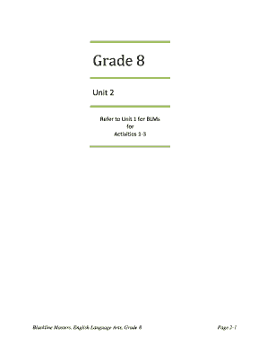 Grade 8 English Language Arts Nonfiction Examples