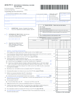 NEW MEXICO PERSONAL INCOME