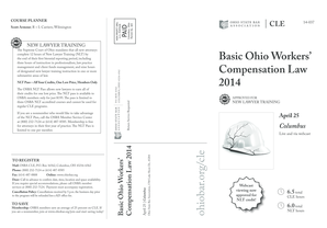 Ohio New Lawyer Training Course Registration