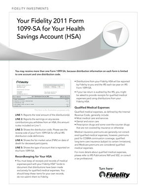 Fidelity 2011 Form 1099-SA