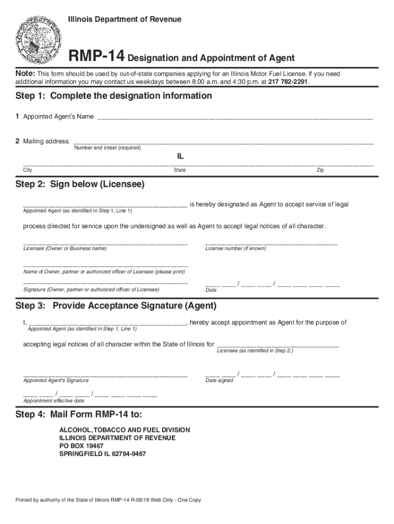 il appointment agent Preview on Page 1