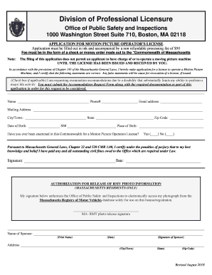 Ma Division Of Professional Licensure >> Fillable Online 1000 Washington Street Suite 710 Boston Ma 02118 Ma Division Of Professional Licensure >> Fillable Online 1000 Washington Street Suite 710 Boston Ma 02118